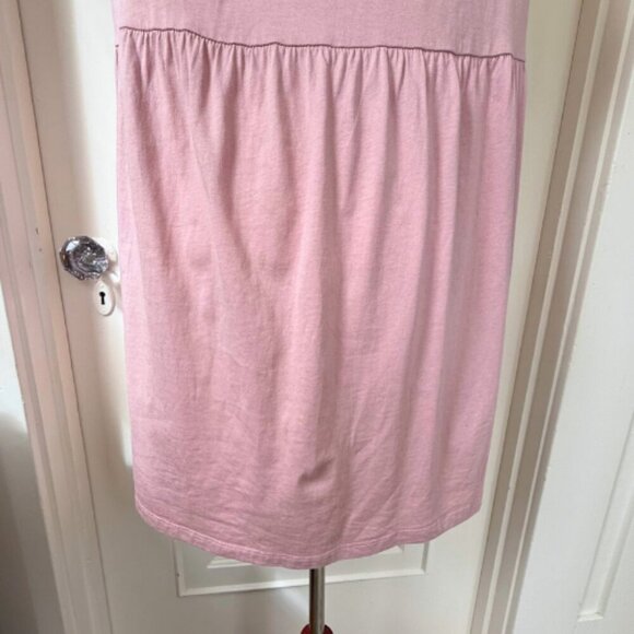 ASOS Pink Button Through Mini Smock Dress with Pockets Size 6 - Picture 8 of 12